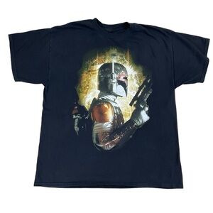 Star Wars Boba Fett Graphic T-Shirt Size XL Tee